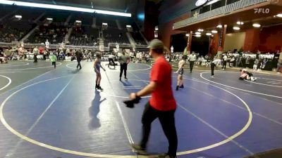 102 lbs 2nd Place - Jonah Schulz, Cody WC vs Channing Phares, Billings WC