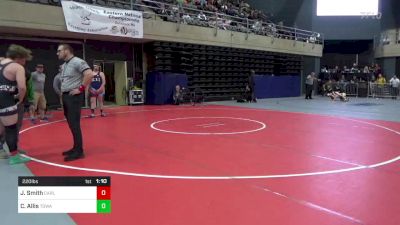 220 lbs Quarterfinal - Joshua Smith, Carlisle, PA vs Cameron Allis, Towanda, PA