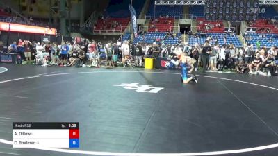 88 lbs Rnd Of 32 - Aedan Dillow, Illinois vs Charlie Boelman, Iowa