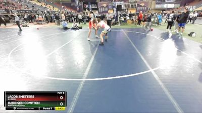 187-197 lbs Round 3 - Harrison Compton, North Carolina vs Jacob Smetters, Illinois