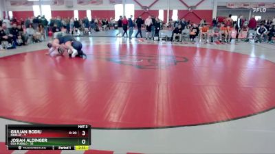 285 lbs Finals (2 Team) - Josiah Aldinger, CSU-Pueblo vs Giulian Bodiu, Findlay