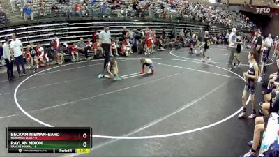 50 lbs Round 5 (6 Team) - Raylan Mixon, Kansas Mamba vs Beckam Nieman-Bard, Nebraska Blue