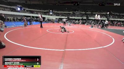 64 lbs Champ. Round 1 - Camden Fawber, Midlothian Miners Wrestling Cl vs Bennett Siver, Great Neck Wrestling Club