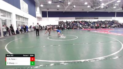 157 lbs Cons. Round 2 - Andrew Pena, Temescal Canyon vs Porter Sharp, Corona Del Mar