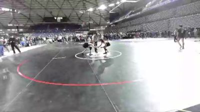 114 lbs Semifinal - Josiah Gutierrez, Ascend Wrestling Academy vs Noah Free, Lake Stevens Wrestling Club