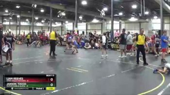 67 lbs Round 4 (6 Team) - Liam Reeves, Steel Valley Psychos vs Jaxson Tocco, Untouchables Black