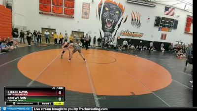 145D Round 1 - Steele Davis, Greybull/Riverside vs Ben Wilson, Campbell County