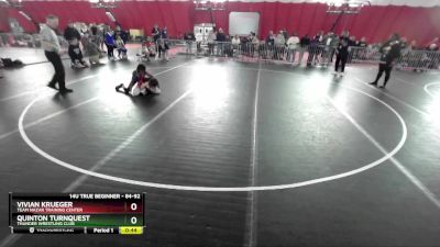 84-92 lbs Round 3 - Quinton Turnquest, Thunder Wrestling Club vs Vivian Krueger, Team Nazar Training Center