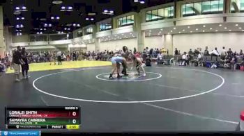 145 lbs Round 5 (10 Team) - Loralei Smith, Charlie`s Angels- GA Pink vs Samayra Cabrera, Florida All-Stars