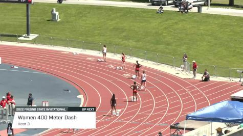 Women's 400m, Heat 3