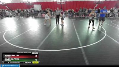 228-228 lbs Round 2 - Azalea Holden, Wisconsin vs David Kautzer, Wisconsin