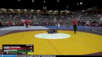 145 lbs Semis & 1st Wrestleback (8 Team) - Garrett Blackwell, 6A Sandy vs Geiner Harpole, 6A Bend