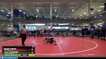 90 lbs Round 3 (8 Team) - Zayd Muhammed, Columbus Desales vs Blake Turner, Brecksville