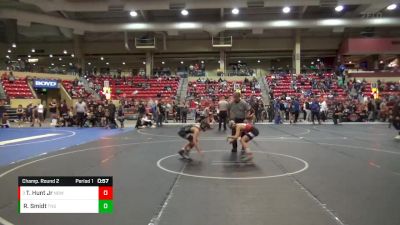 79 lbs Champ. Round 2 - Taylor Hunt Jr, Nebraska Boyz Wrestling vs Rydge Smidt, TEAM NORTH STARS