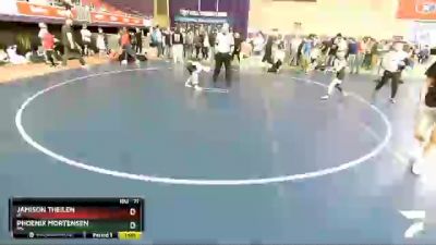 71 lbs Cons. Round 3 - Phoenix Mortensen, MN vs Jamison Theilen, IA