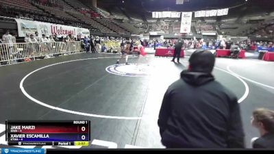 113 lbs Round 1 (16 Team) - Jake Marzi, IEWA vs Xavier Escamilla, KTWA