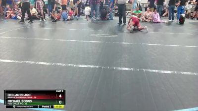 68-72 lbs Round 3 - Michael Boggs, Full Circle WC vs Declan Beard, Reaper Wrestling Club