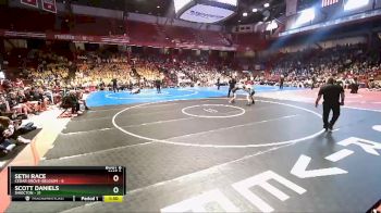 120 lbs D2/d3 - Semi-finals (sat 10:00am.) - Seth Race, Cedar Grove-Belgium vs Scott Daniels, Shiocton