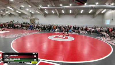 125 lbs Champ. Round 2 - Aniela Flores, Pomona vs Roxie Rodriguez, Pueblo Central