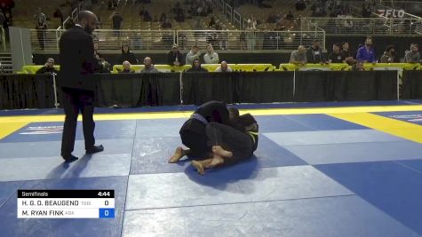 HAROLD G. D. BEAUGENDRE vs MICHAEL RYAN FINK 2024 Pan Jiu Jitsu IBJJF Championship