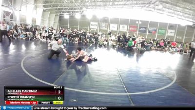 74 lbs Round 1 (4 Team) - Achilles Martinez, Shootbox vs Porter Branson, Salem Elite Wrestling