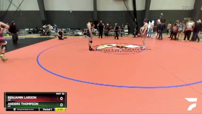 182 lbs Cons. Round 4 - Benjamin Larson, OR vs Anders Thompson, MT