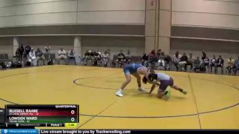 129 lbs Quarters & 1st Wb (16 Team) - Lowden Ward, Young Guns vs Russell Raabe, St Lucie Sheriff PAL