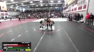 120 lbs Cons. Round 5 - Estevan Balderas, Basha vs Joey Tocco, Horizon