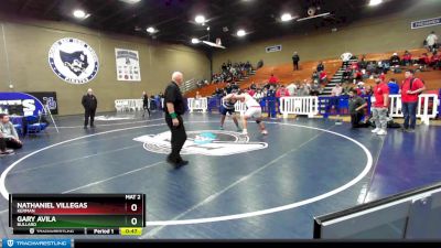 285 lbs 3rd Place Match - Gary Avila, Bullard vs Nathaniel Villegas, Kerman