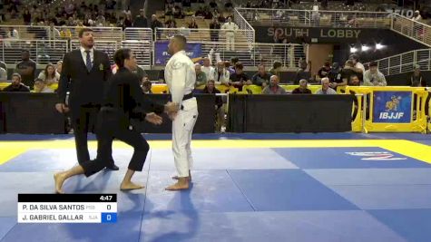 PABLO DA SILVA SANTOS vs JOSE GABRIEL GALLARDO 2024 Pan Jiu Jitsu IBJJF Championship