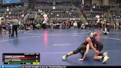 105 lbs Cons. Round 3 - Wyatt Donohoe, Wrath vs Conner Schoneman, Immortal Athletics WC