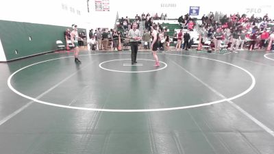 160 lbs Quarterfinal - Alex Rivard, Farmington vs Khalil Bourjelli, New Milford