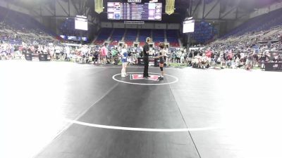 127 lbs Cons 16 #1 - Mekala James, California vs Addison Harkins, Missouri