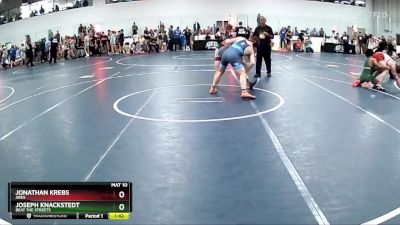 140 lbs Cons. Round 3 - Jonathan Krebs, Ares vs Joseph Knackstedt, Beat The Streets