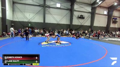 152 lbs Cons. Semi - Za`Lane Hulitt, WA vs Elizabeth Kovacs, WA