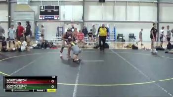 130 lbs Round 2 (6 Team) - Wyatt Hinton, Death Squad vs Dom Mcfeeley, Indiana Outlaws 2