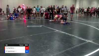 138 lbs 3rd Place Match - Anthony Santana, New York vs Rhyse Speckman, Colorado