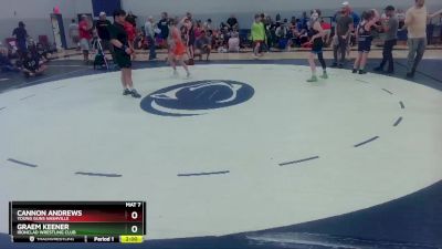 102-106 lbs Semifinal - Cannon Andrews, Young Guns Nashville vs Graem Keener, Ironclad Wrestling Club