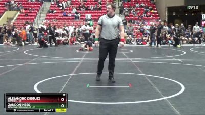 100 lbs Round 3 (6 Team) - Alejandro Dieguez, Sicarios vs Zandon Ness, Ridge Wrestling Club