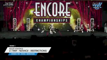 Bullitt Athletics - L1 Tiny - Novice - Restrictions [2024 L1 Tiny - Novice - Restrictions 1] 2024 Encore Lexington Showdown