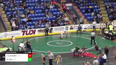 82 lbs Consi Of 32 #2 - Caleb Schaffer, Tulpehocken vs Angelo Boni, Central Valley