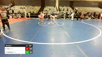 141 lbs Rr Rnd 8 - Ashton Ray, Centurion Wrestling vs Hunter DeBellis, CT Whale