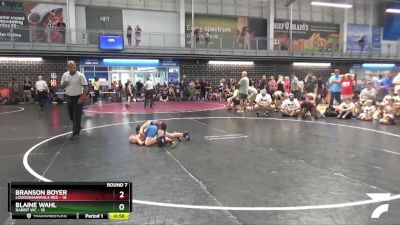 75 lbs Round 7 (10 Team) - Blaine Wahl, Rabbit WC vs Branson Boyer, Louisiananimals Red