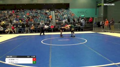 149 lbs Round of 16 - Alex Butler, Missouri vs Kyle Gliva, North Dakota State