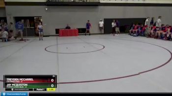 71 lbs Quarterfinals (8 Team) - Treyden McCarrel, Colorado Red vs Jay McQuiston, Pennsylvania Blue