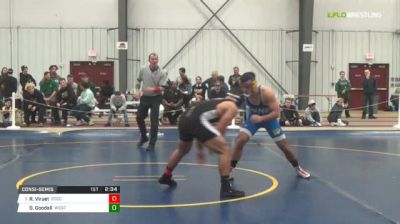 165 lbs Consolation - Richard Viruet, STCC vs Davey Goodall, Western New England