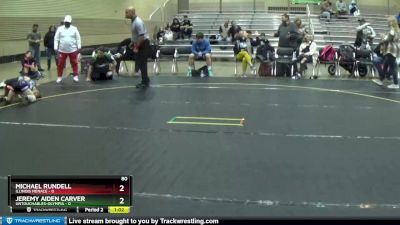 90 lbs Round 2 (6 Team) - EJ Smith, Untouchables-Olympia vs Elio Gil, Illinois Menace