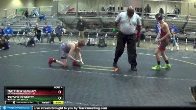 110 lbs Round 2 (6 Team) - Matthew Quigley, Michigan Grappler RTC vs Trevor Bennett, Indiana Outlaws