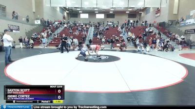 113 lbs Quarterfinal - Saxton Scott, East Idaho Elite vs Isidro Cortez, All In Wrestling Academy