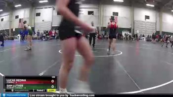 126 lbs Round 3 (16 Team) - Sam Luther, Kearney Catholic vs Lucas Medina, Central